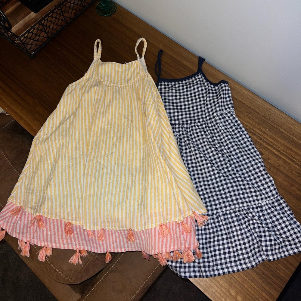 Girls Tank Summer Dress Bundle Size 8